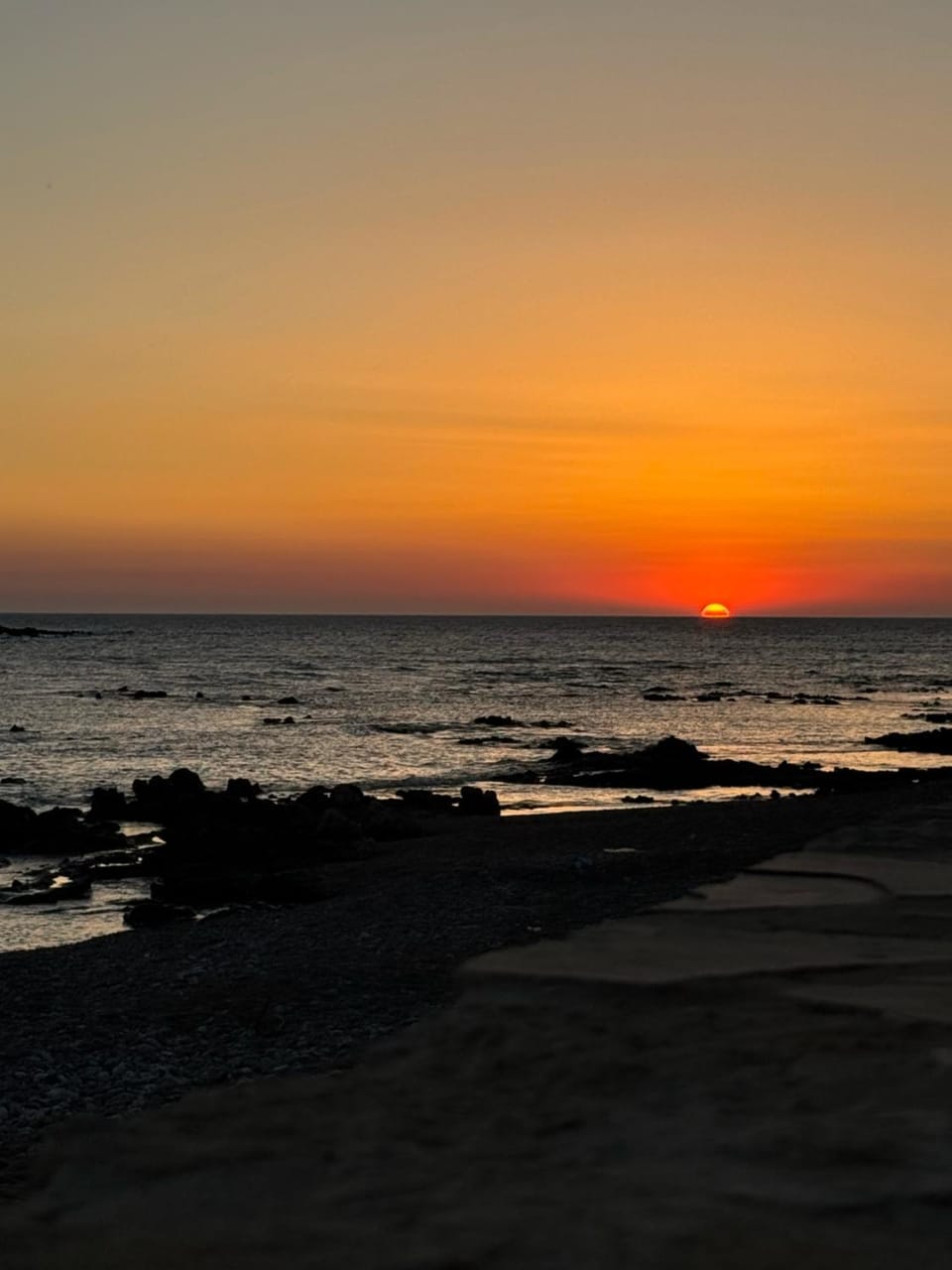 Natural landscape, View (from property/room), Beach, Sea view, Sunset