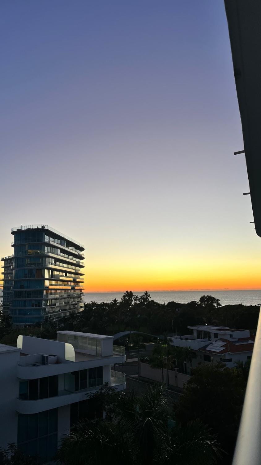 Natural landscape, Sea view, Sunset