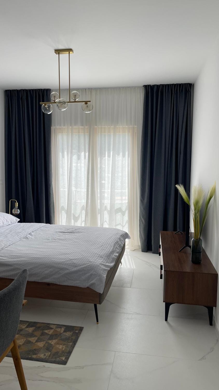 Bed, Living room, Bedroom