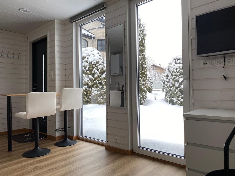 Winter, View (from property/room), Balcony/Terrace, Inner courtyard view