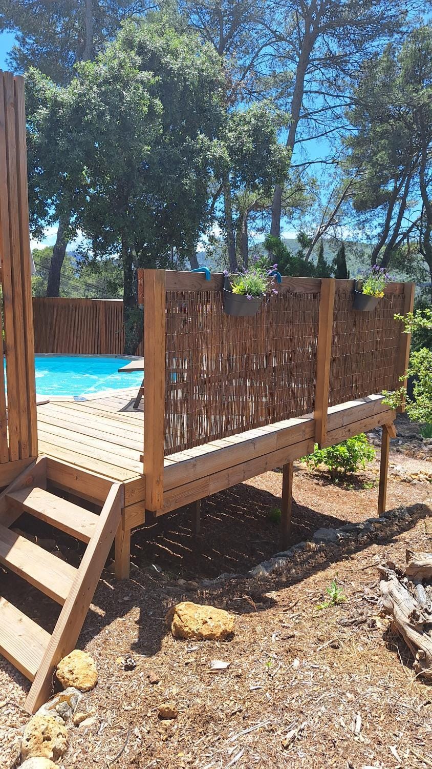 TINY HOUSE avec piscine "La Bernadette" villa Sisyphe House in Lorgues
