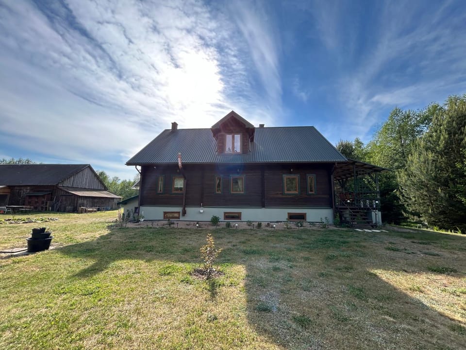 Property building, Garden view