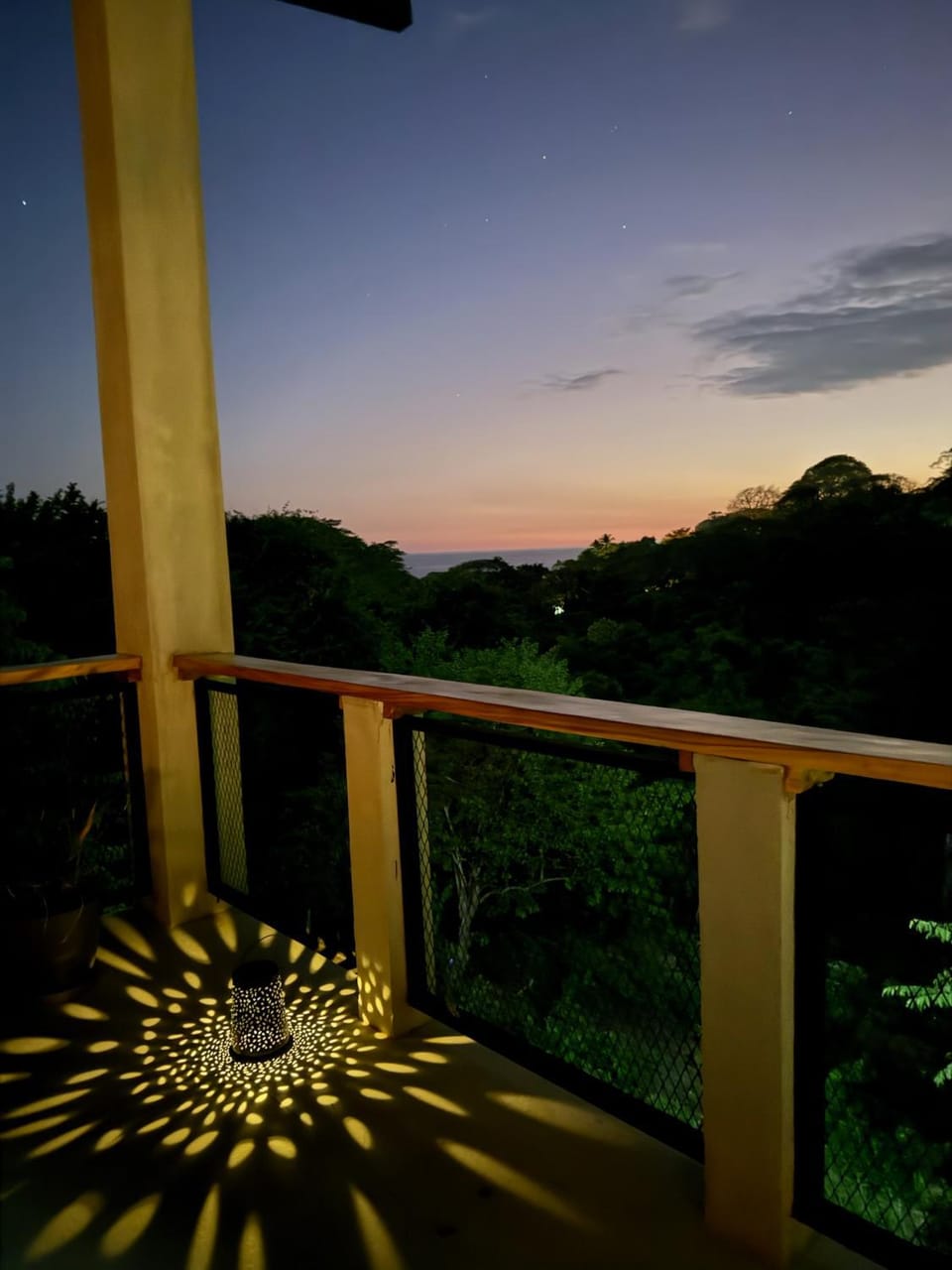 Natural landscape, Balcony/Terrace, Mountain view, Sunset