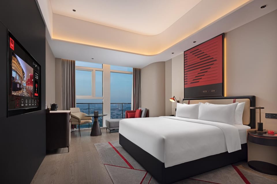 Photo of the whole room, Bedroom