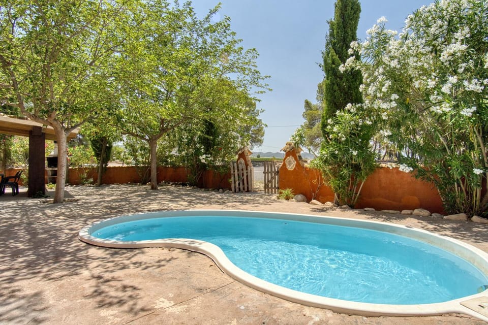 Property building, Living room, Swimming pool