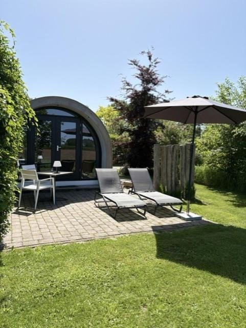 Tiny Natuurlodge voor 2 personen met vrij uitzicht over landerijen Chalet in Drenthe (province)