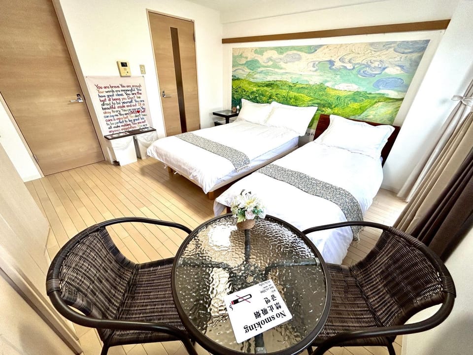 关西机场直达 i Home Osaka URBAN NOOK 舒适双床房 天下茶屋站步行3分钟 Apartment in Osaka