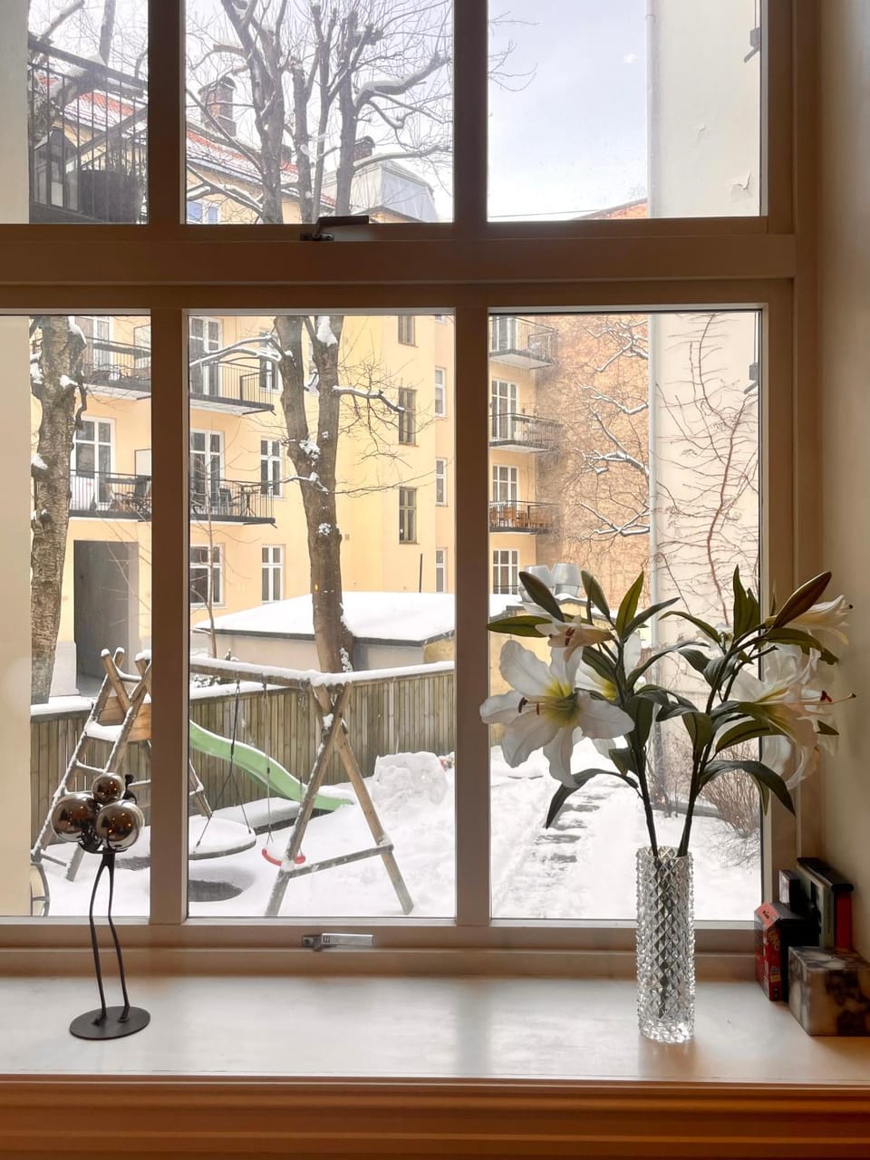 Winter, View (from property/room), Garden view