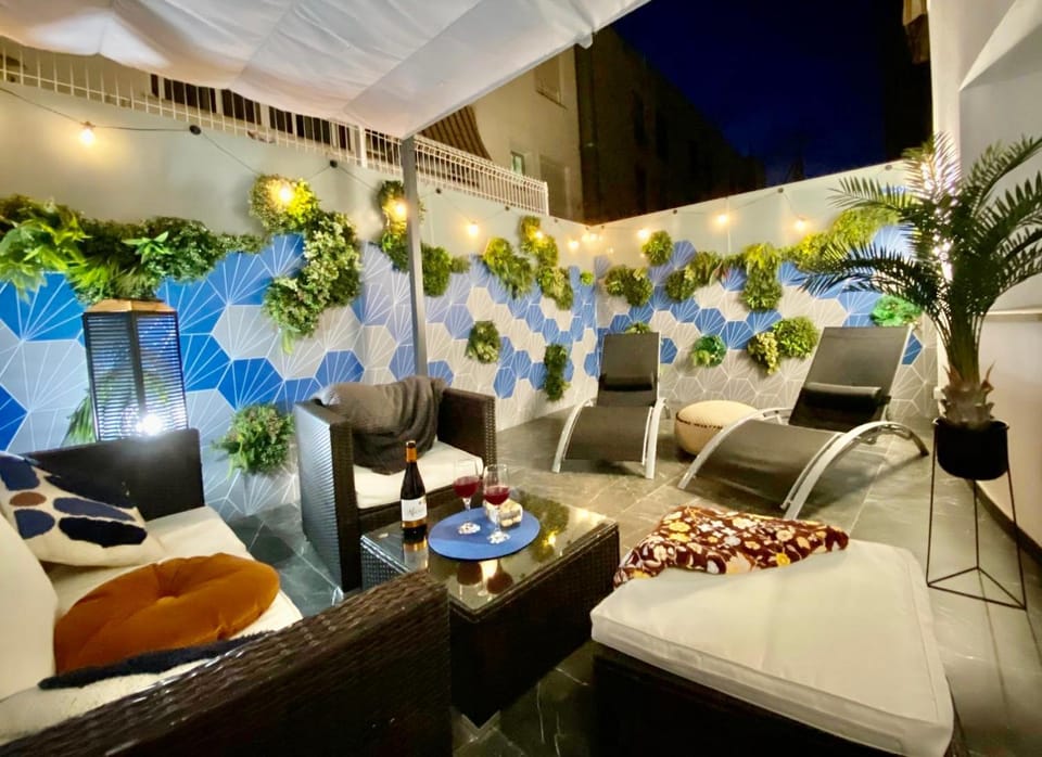 Patio, Balcony/Terrace, Decorative detail