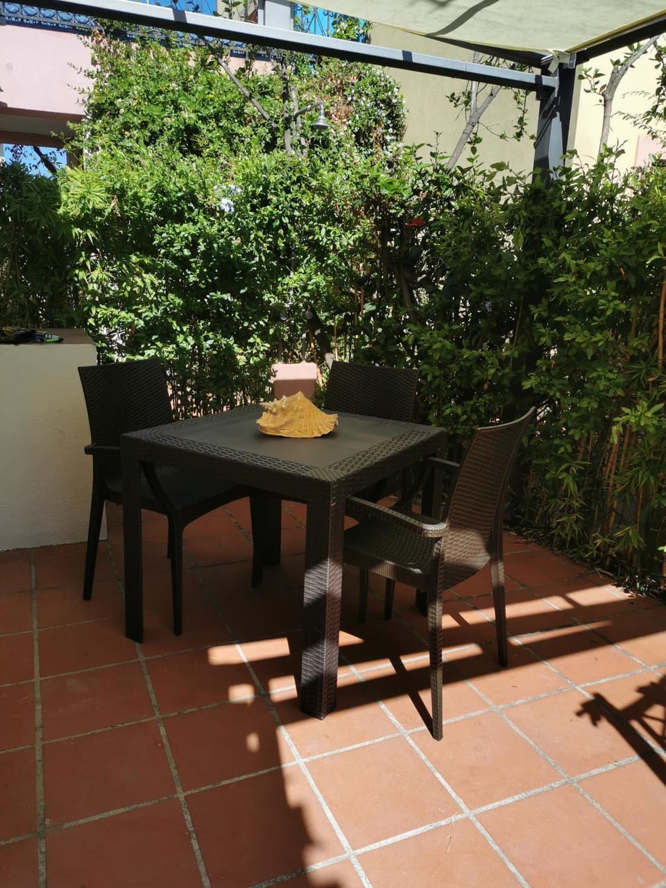 Patio, Balcony/Terrace, Garden view