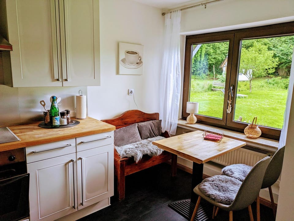 Kitchen or kitchenette, Dining area
