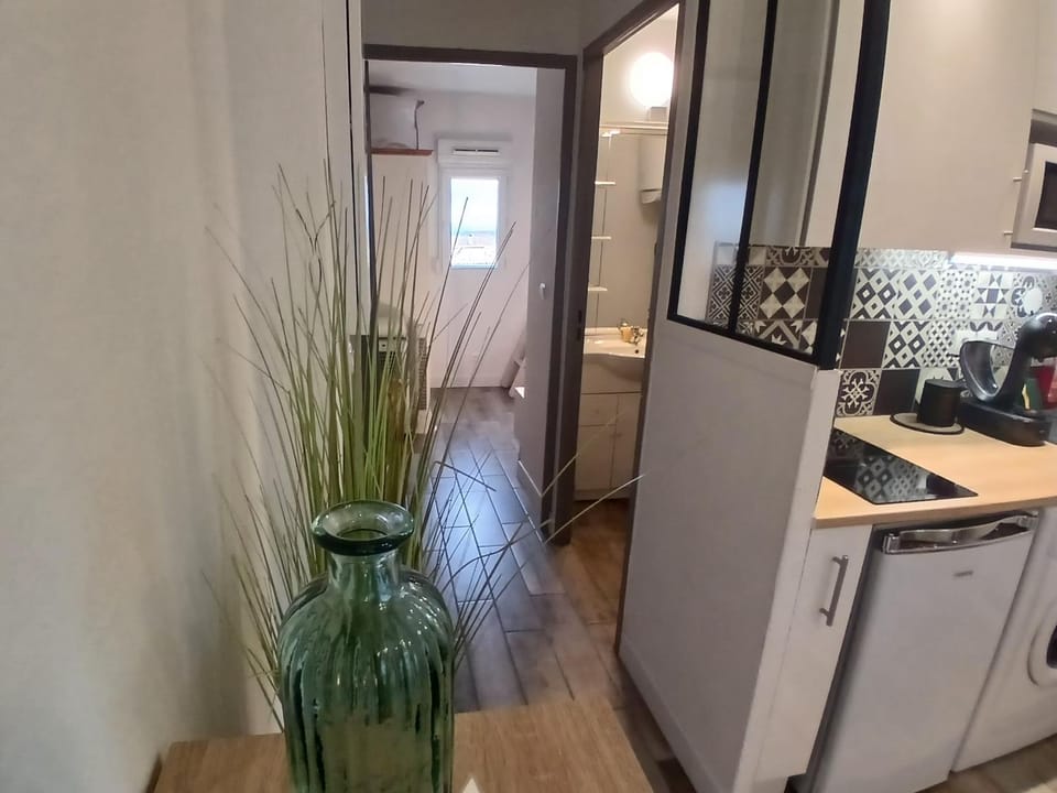 Charmant T2 avec loggia belle vue mer et parking Apartment in Fleury