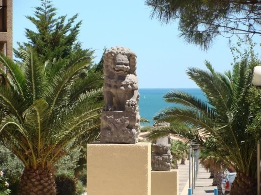 Natural landscape, Sea view