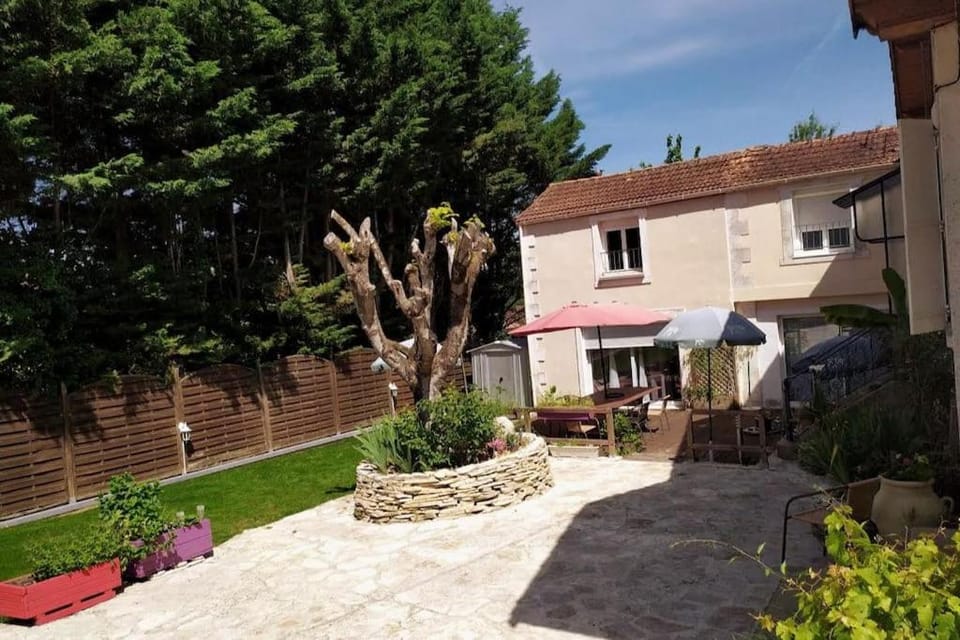 Spring, Day, Garden, Garden view
