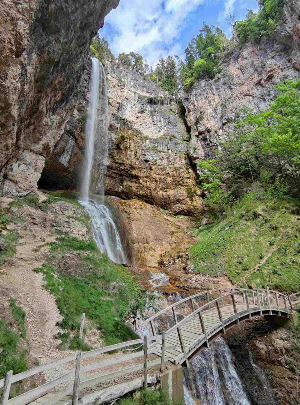 Nearby landmark, Spring, Natural landscape