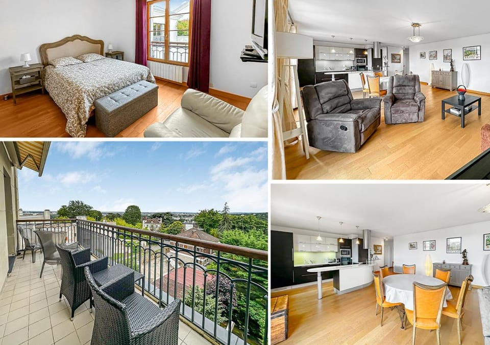 Communal lounge/ TV room, View (from property/room), Balcony/Terrace, Kitchen or kitchenette, Photo of the whole room, Dining area, Bedroom