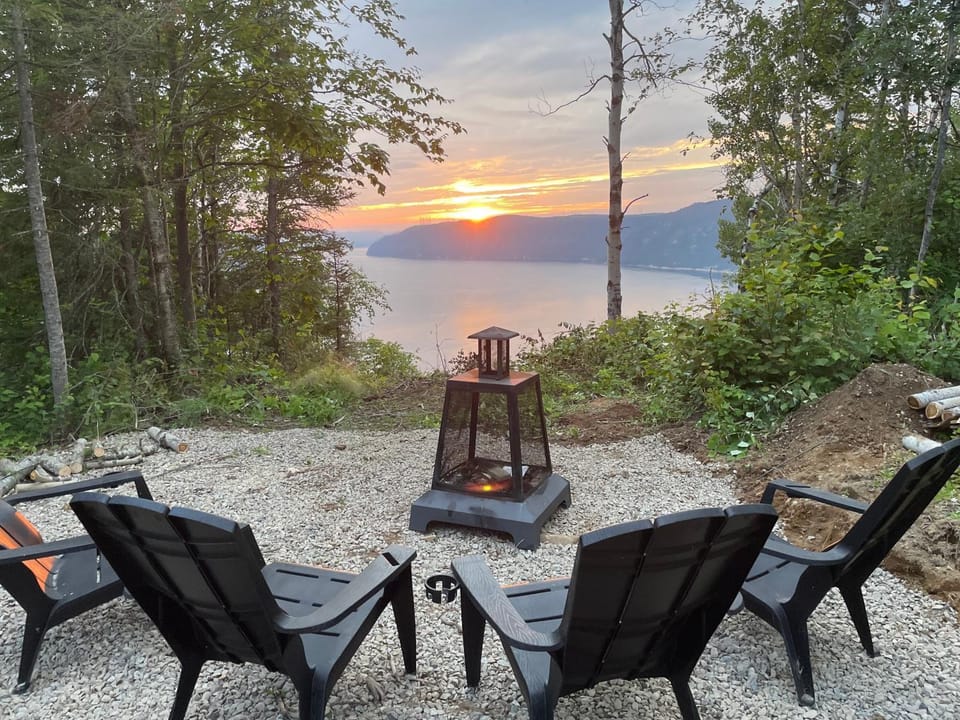 YOURTE du FJORD Luxury tent in Quebec