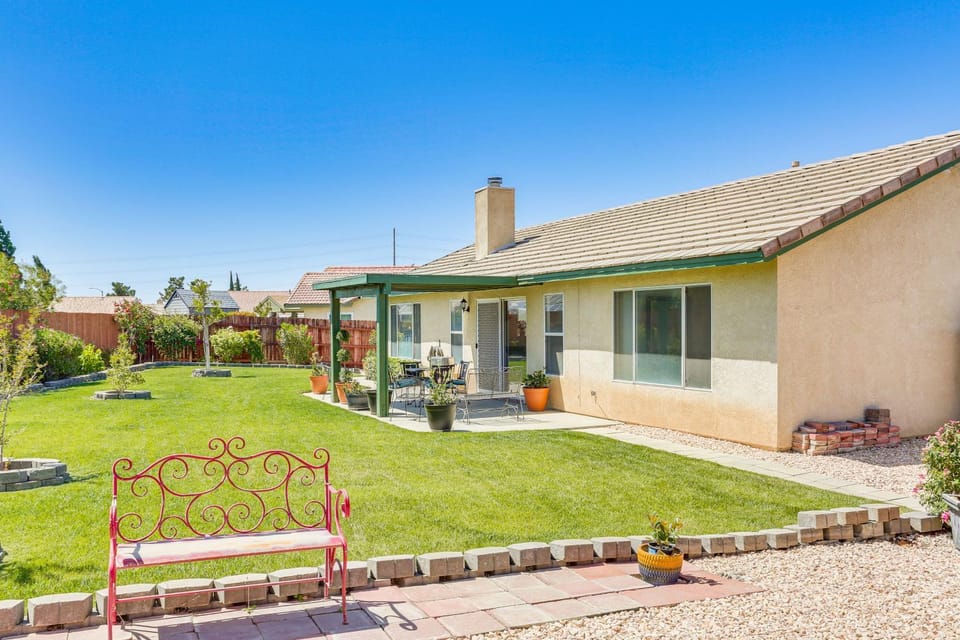 Victorville Home with Large Yard and Charcoal Grill! House in Victorville