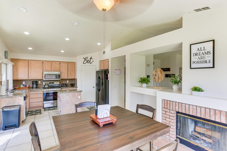 Victorville Home with Large Yard and Charcoal Grill! House in Victorville