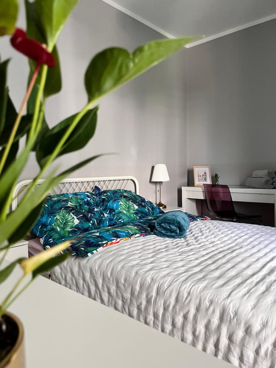 Bed, Photo of the whole room, Seating area, Bedroom