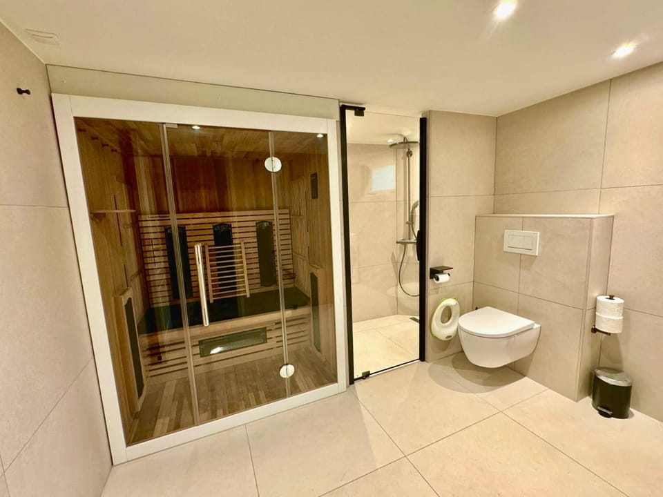 Shower, Toilet, Sauna, Bathroom