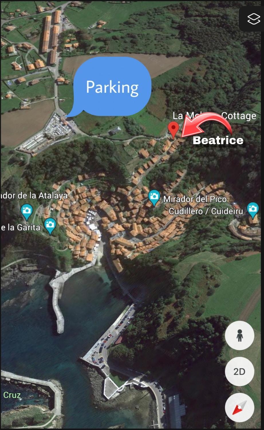 Beatrice Cottage House in Cudillero