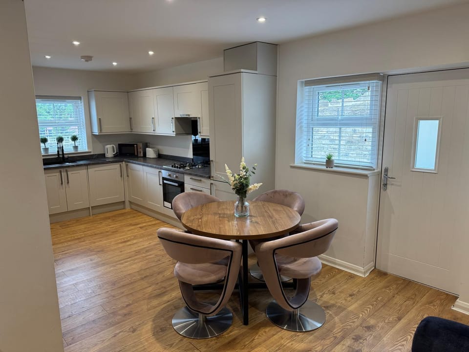 Newly constructed 3 bed town house next to the canal with Private Car Park House in Keighley