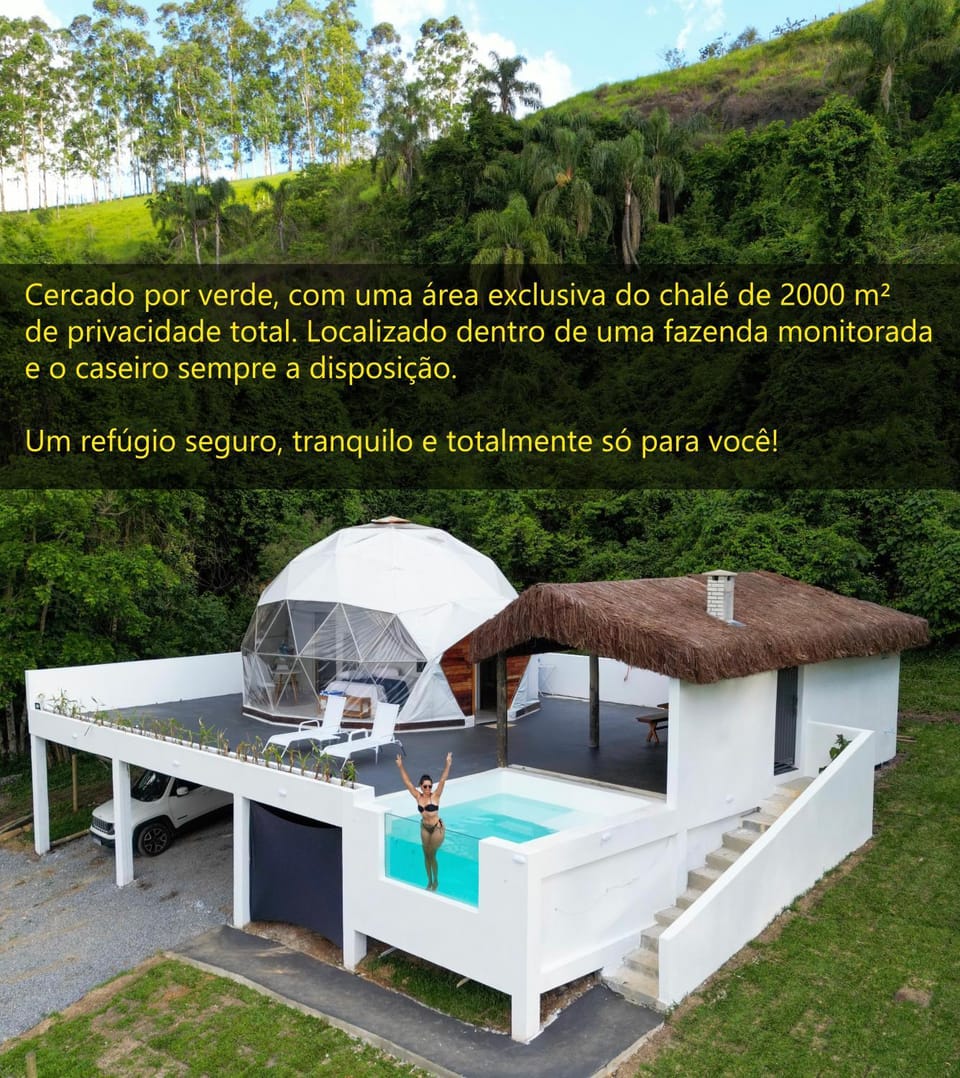 Cupulesantorini Chalet in State of São Paulo