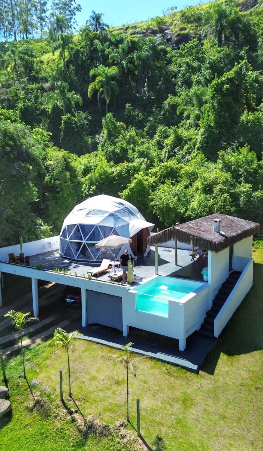 Cupulesantorini Chalet in State of São Paulo