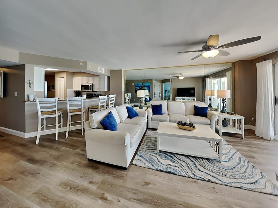 Kitchen or kitchenette, Living room, Seating area, furniture, kitchen