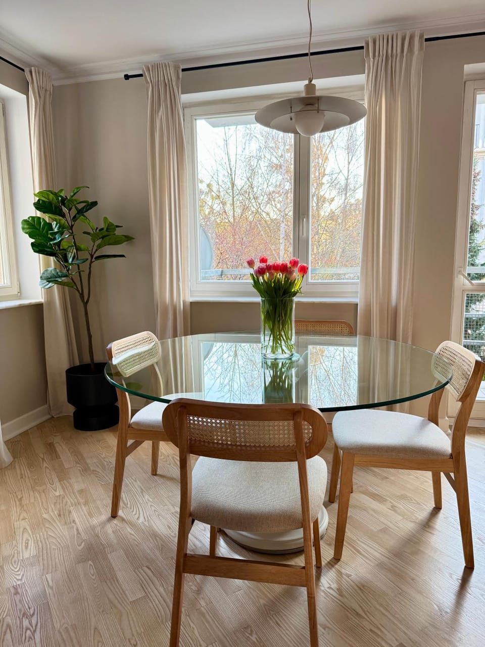 Living room, Dining area