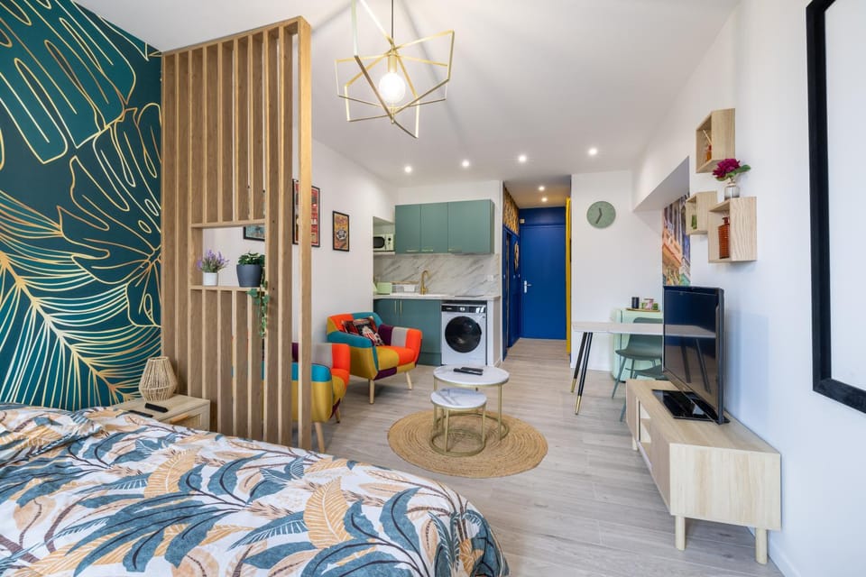 Rétro movies studio Apartment in Clermont-Ferrand