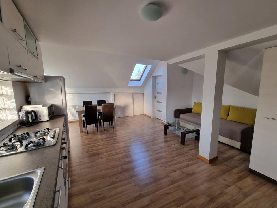 Kitchen or kitchenette, Living room