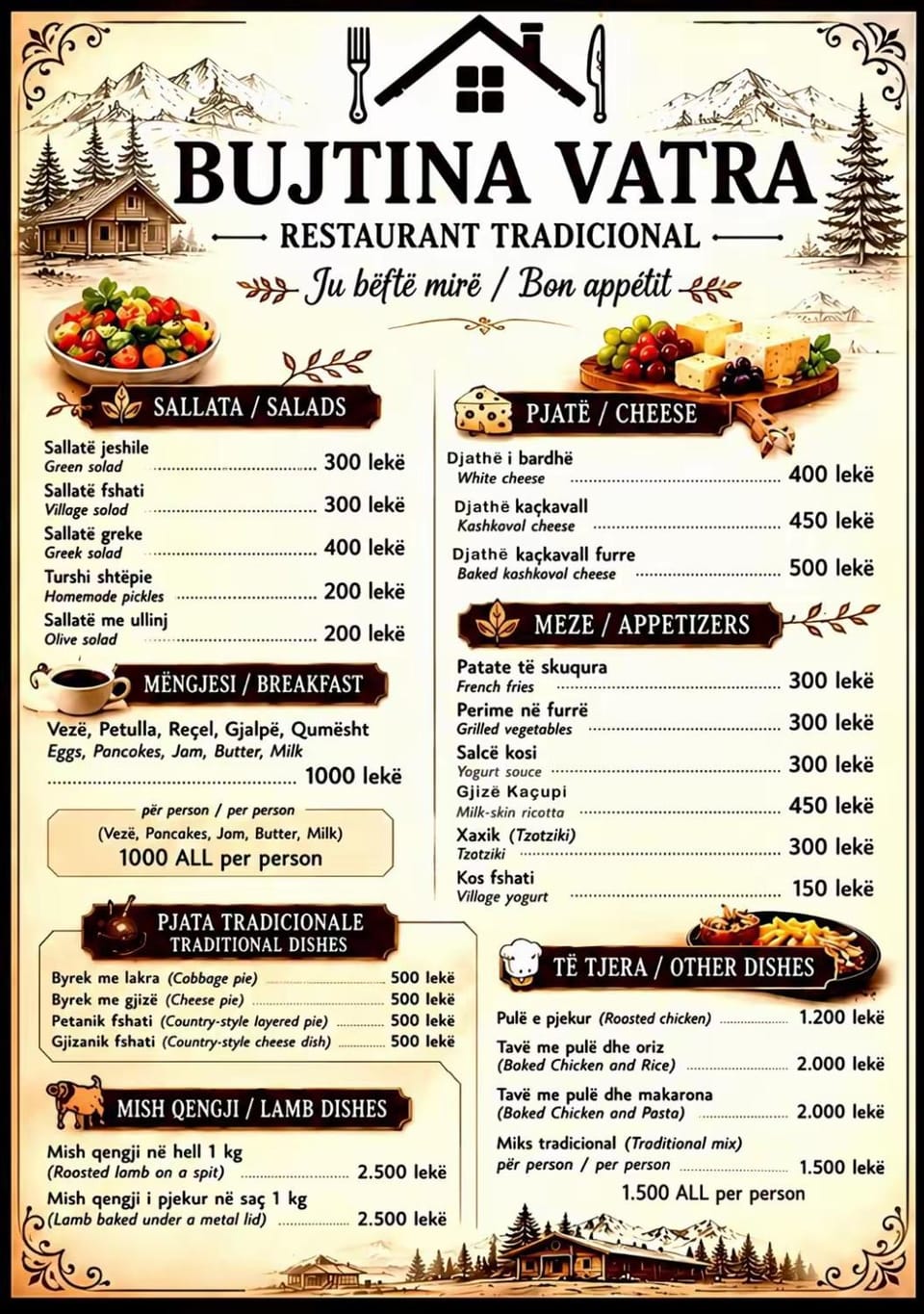 Food and drinks