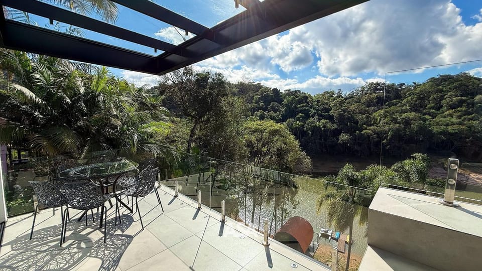 ASA | Casa de luxo | Frente ao lago |Spa| Veleiro House in State of Santa Catarina