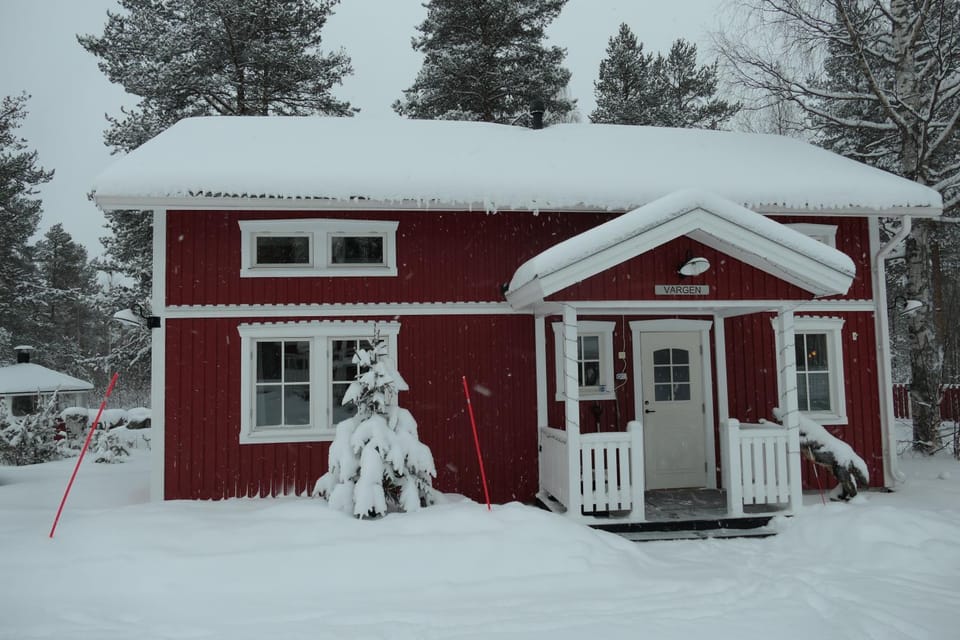 Arctic Ranch House in Norrbotten County, Sweden