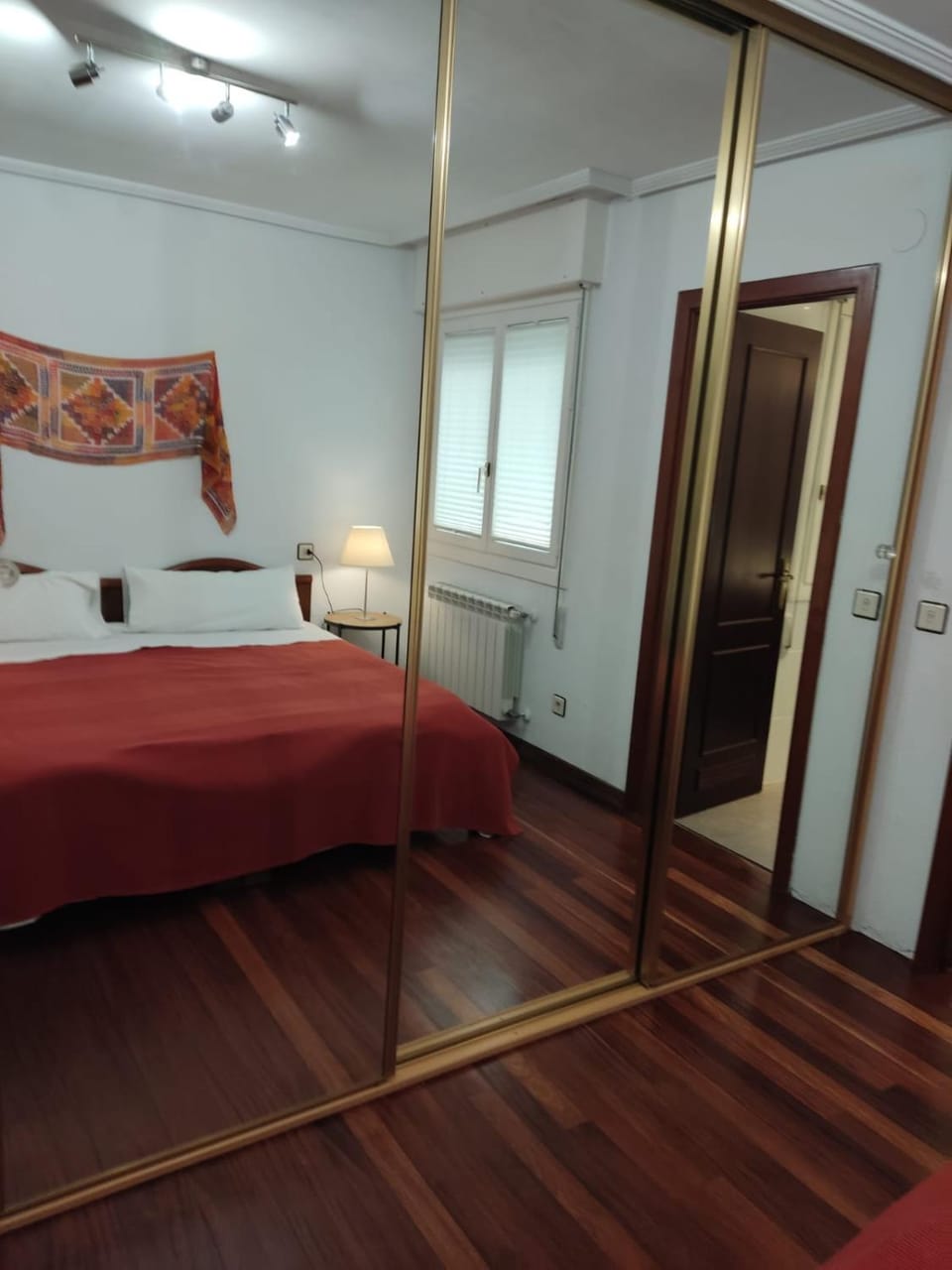 Bed, Photo of the whole room, Bedroom, wardrobe