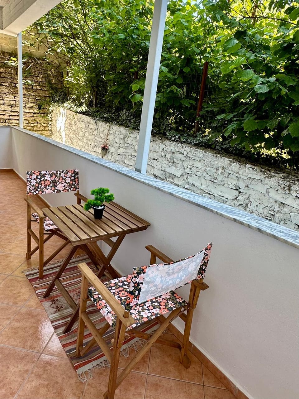 Balcony/Terrace, Seating area, Garden view
