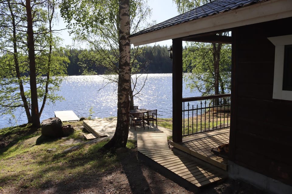 Sauna, Lake view