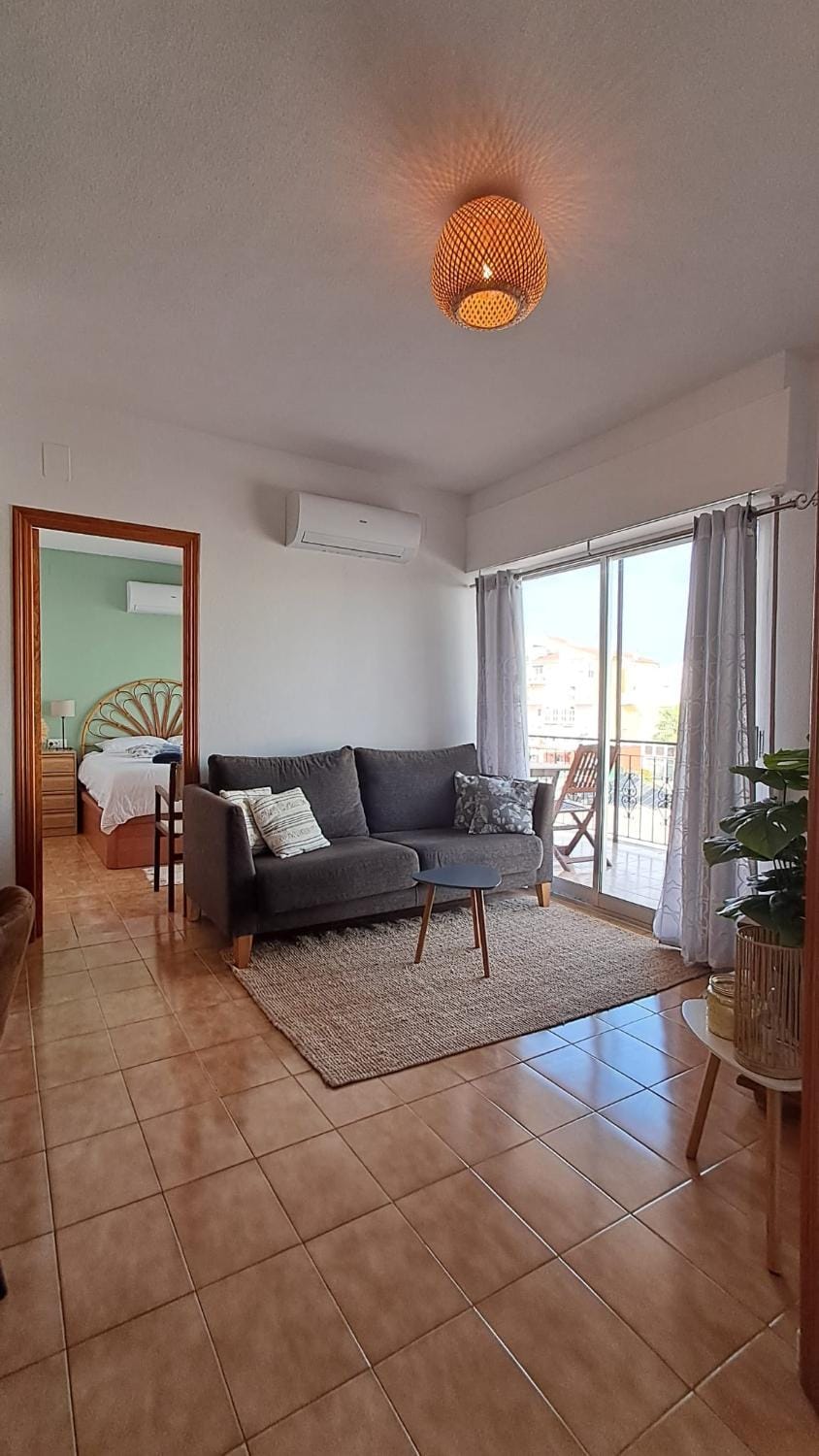 Living room, air conditioner