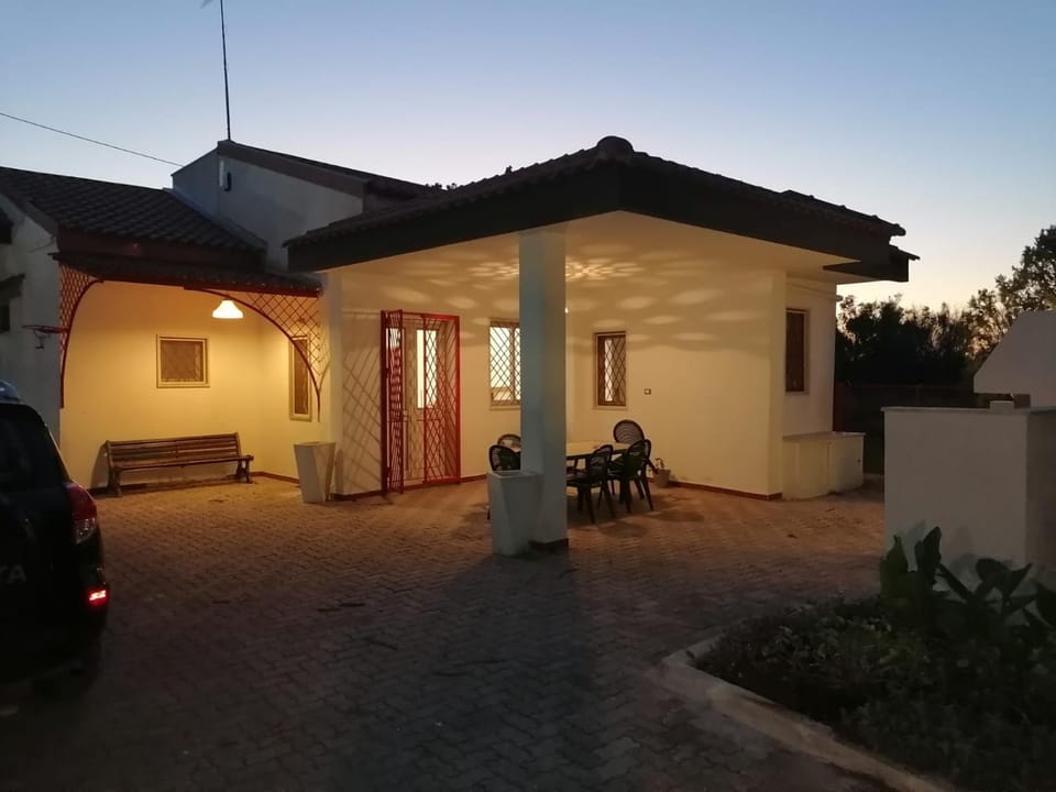 Property building, Patio