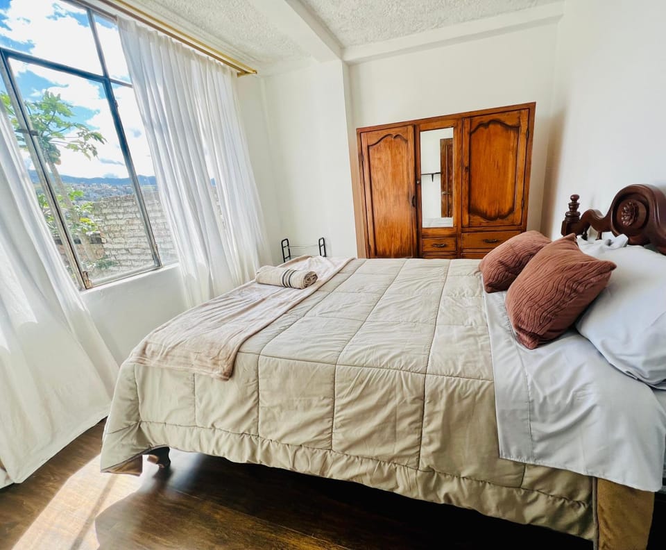 Bed, Bedroom, wardrobe