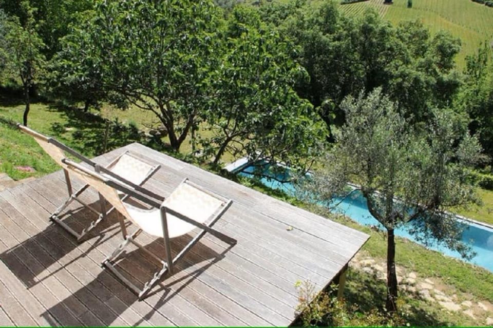 Typical Tuscan farmhouse in charming position between Panzano -Greve in Chianti Villa in Tuscany