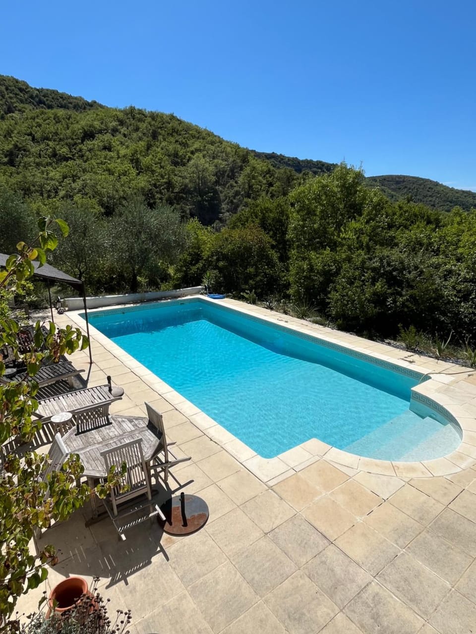 Natural landscape, Pool view