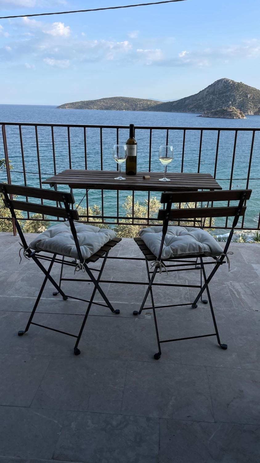 Natural landscape, Balcony/Terrace, Sea view
