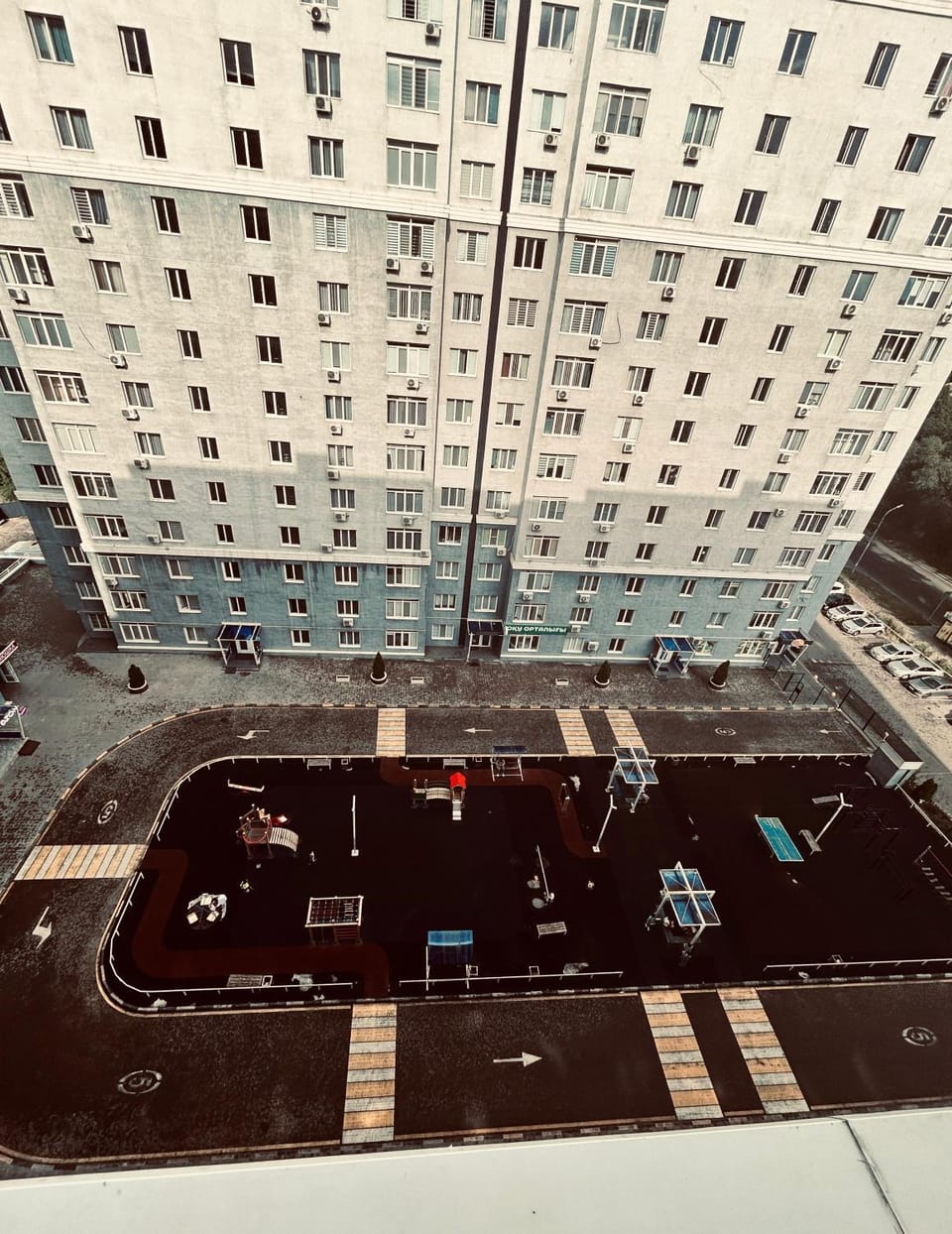 Quiet street view