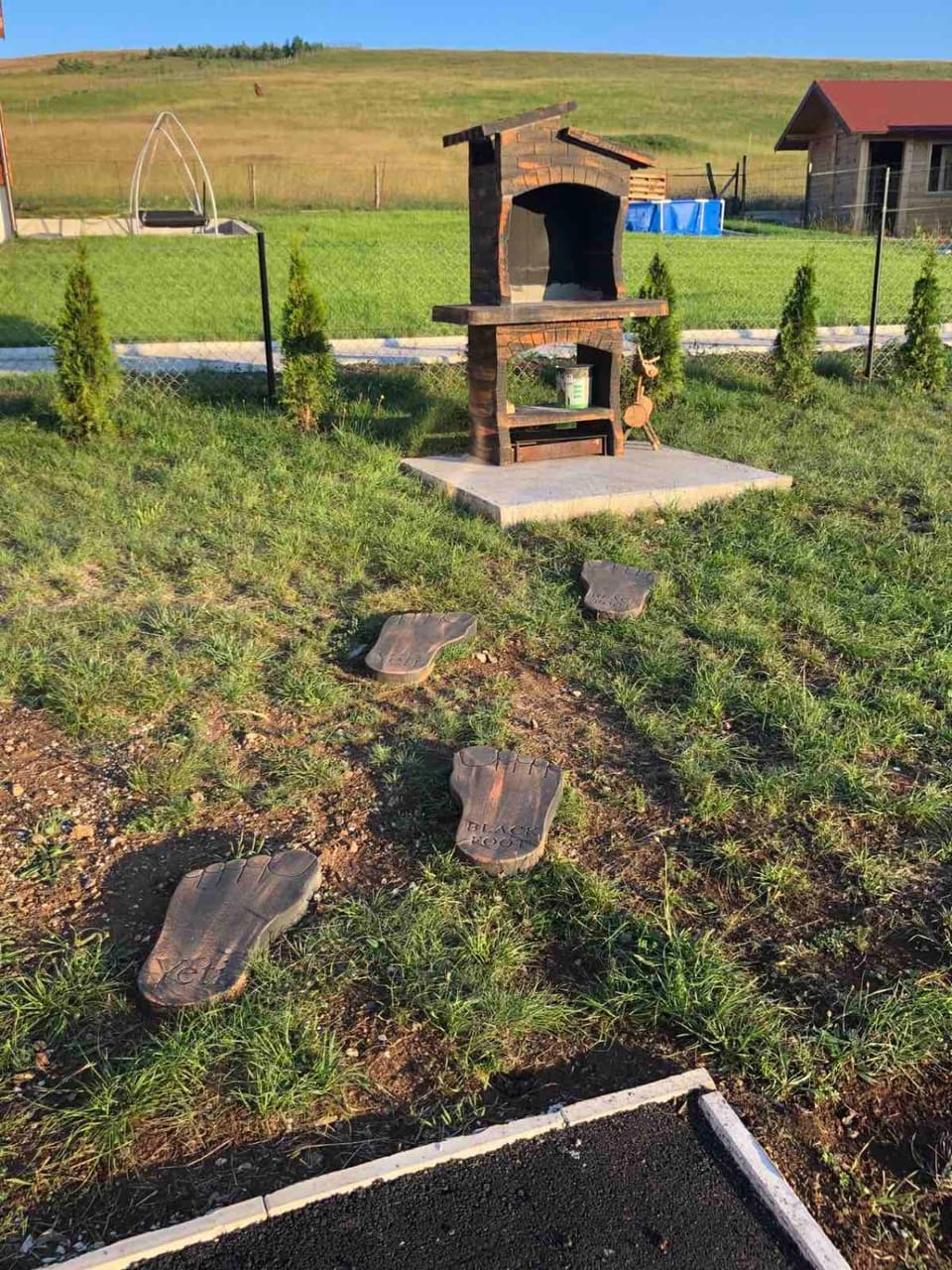 BBQ facilities, Garden view