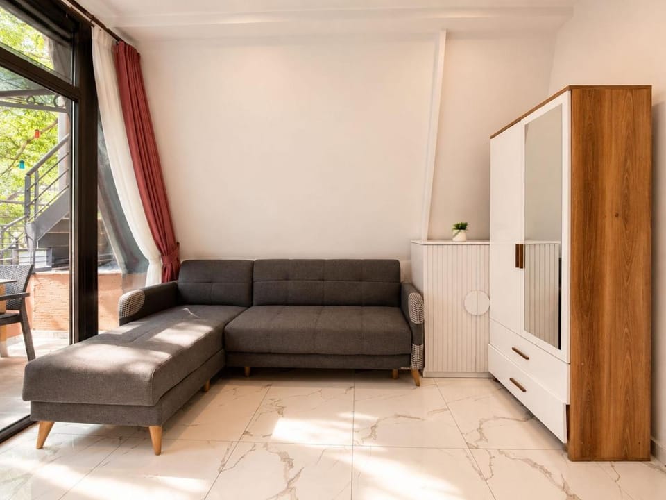 Kitchen or kitchenette, Living room, Seating area, wardrobe
