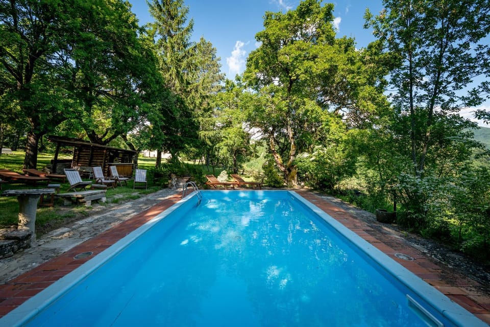 Pool view, Swimming pool