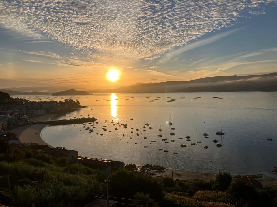 Beach, Sea view, Sunrise